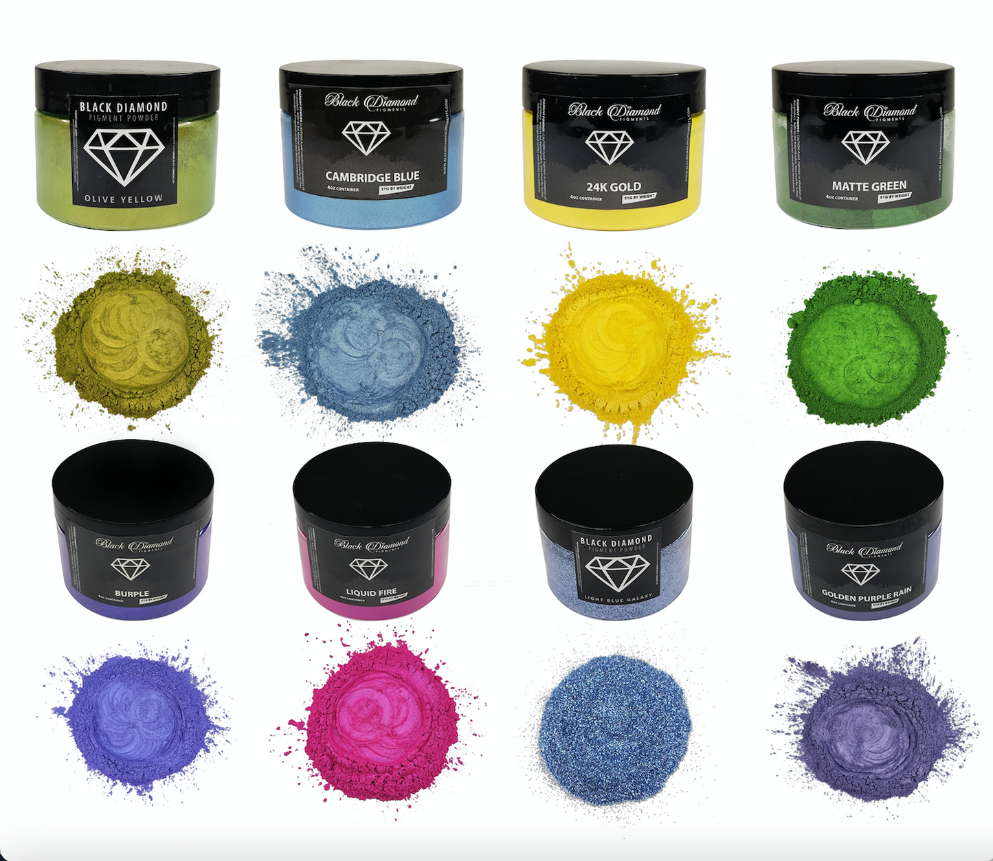 Black Diamond Pigments - Mica Powders